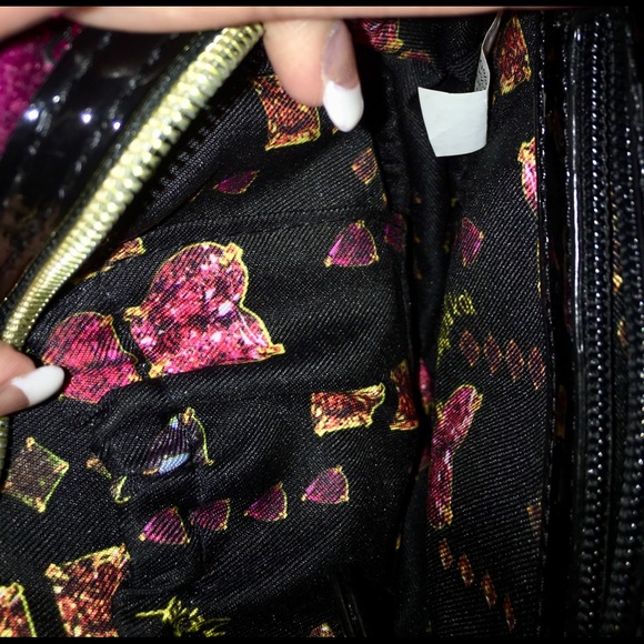 Betsy Johnson purse. lightly used, in good shape. - Picture 5 of 6